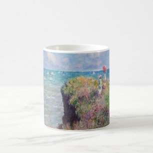 Caneca De Café Claude Monet - Passeio na Falésia em Pourville