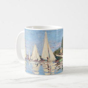Caneca De Café Claude Monet - Regatas em Argenteuil