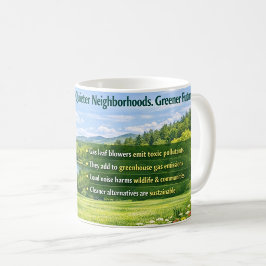 Caneca De Café Cleaner Air Eco Awareness Mug 