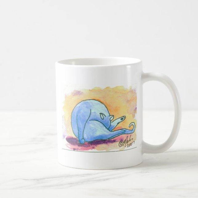 Caneca De Café CleaningCat (Direita)