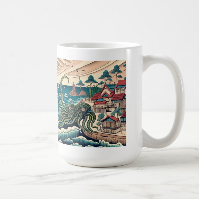 Caneca De Café Clear with Possible Alien Invasions Mug (Direita)