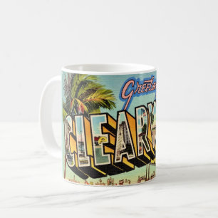 Caneca De Café Clearwater Flórida Antiga