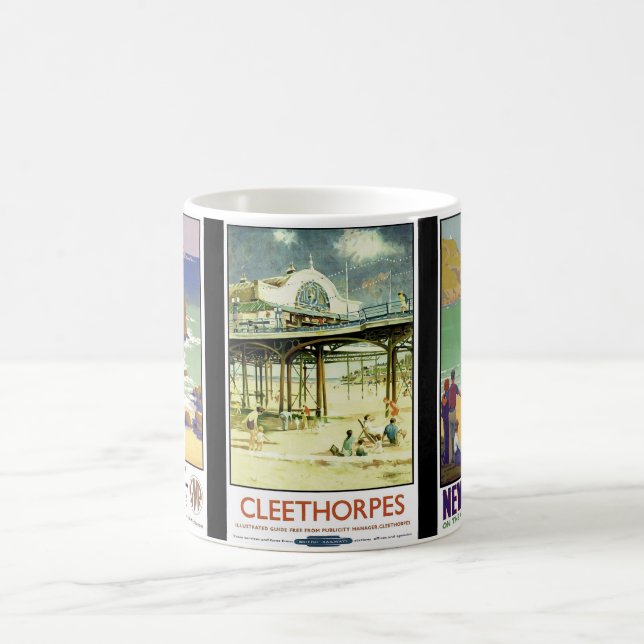 Caneca De Café Cleethorpes Newquay e Cornwall (Centro)