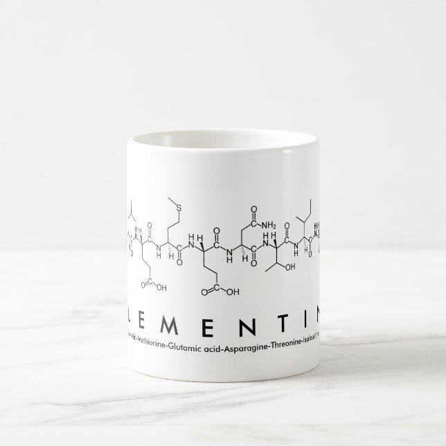 Caneca De Café Clementine peptide mug (Centro)