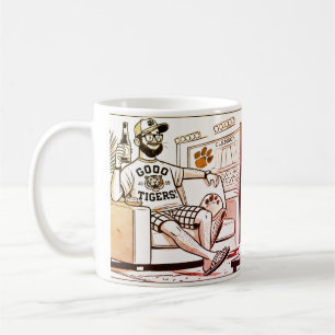 Caneca De Café Clemson Tigers Mug