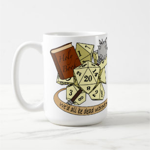 Caneca De Café Cleric Dice Design