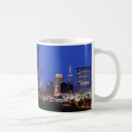 Caneca De Café Cleveland OH Riverview Night Mug