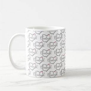 Caneca De Café Cleveland Ohio Love