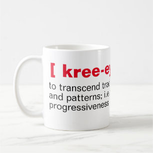 Caneca De Café Clever [kree-ey-tiv-i-tee] Coffee Mug