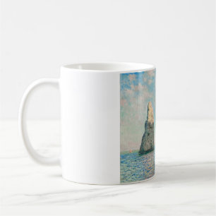 Caneca De Café Cliff no Etretat 1885 por Claude Monet