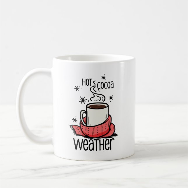 Caneca De Café Clima quente de cacau (Esquerda)