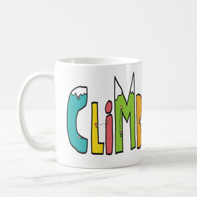 Caneca De Café Climb (Esquerda)