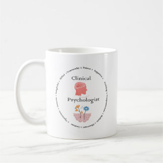 Caneca De Café Clinical Psychologist skills
