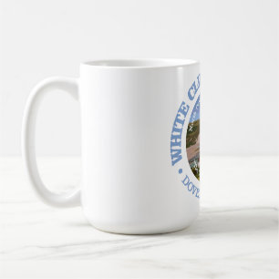 Caneca De Café Clipes brancos de Dover (rd)