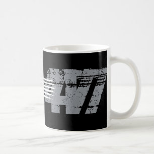 Caneca De Café Clique em Estilo Vintage 80s 86 47 Anti Trump 8647