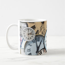 Caneca De Café Clock Coffee Mug