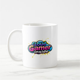 Caneca De Café Cloud gamers inside