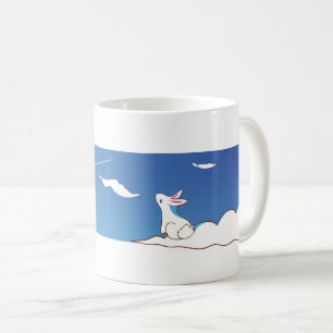 Caneca De Café Cloud Gazando Sky Bunny Mug