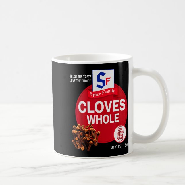 Caneca De Café Cloves Whole Halloween Sce Costume Group Matching  (Direita)
