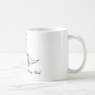 Caneca De Café clube da equitação do bigode