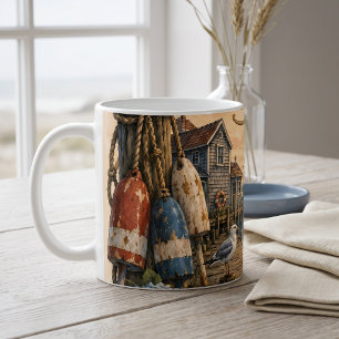 Caneca De Café Clube da Manhã do Porto Farol Costeiro