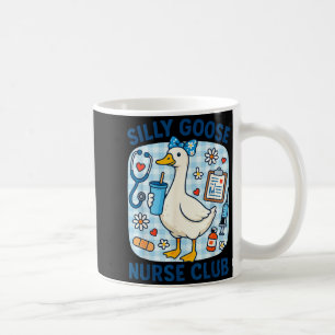 Caneca De Café Clube de enfermeira ganso bobo engraçado humor de