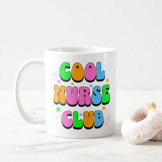 Caneca De Café Clube de enfermeiros legais