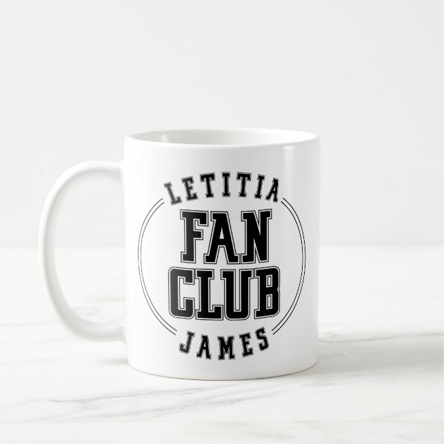 Caneca De Café Clube de Fãs de Letitia James (Esquerda)