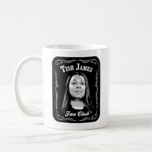 Caneca De Café Clube de Fãs de Tish James