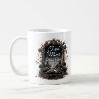 Caneca De Café Clube de Leitura Personalizado para Amantes de Liv