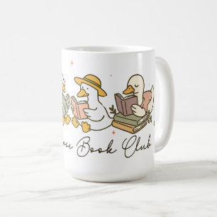 Caneca De Café Clube de Leitura Silly Goose Book Club 