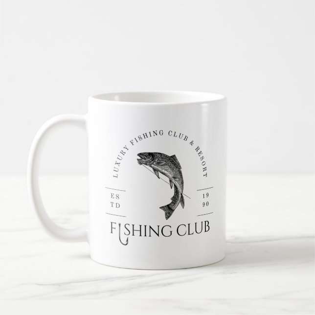 Caneca De Café Clube de Pesca (Esquerda)