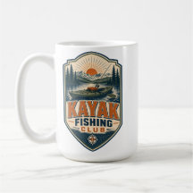 Clube de Pesca de Caiaque - Pesca ao Ar Livre Vint