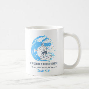 Caneca De Café Clube de Surf e Cubo de Gelo