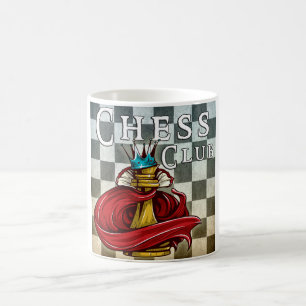 Caneca De Café Clube de xadrez