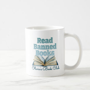 Caneca De Café Clube do Livro Ler Livros Proibidos