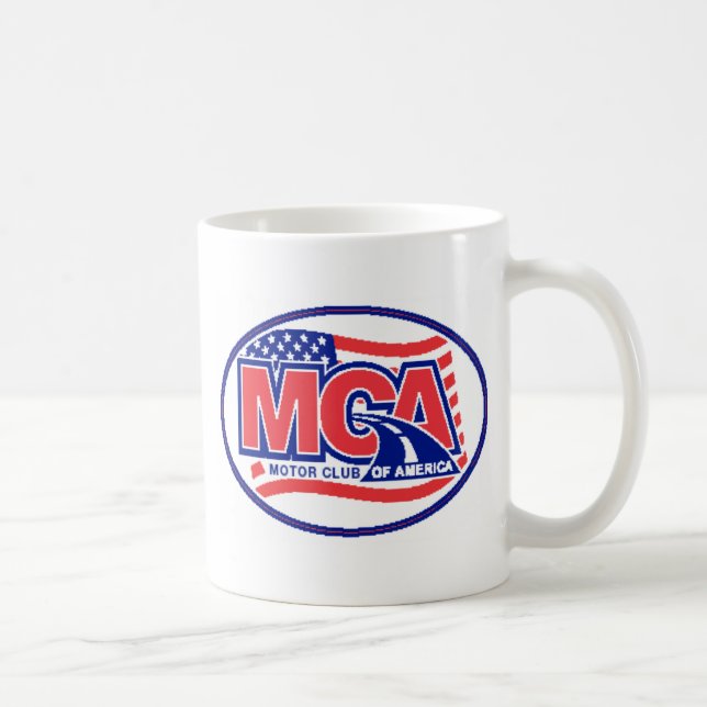 Caneca De Café Clube do motor de América (Direita)