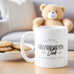 Caneca De Café Clube dos Avós Est. Qualquer Ano Engraçado Estilo