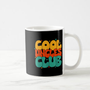 Caneca De Café Clube dos Tios Legais Groovy Retrô Divertido Novo