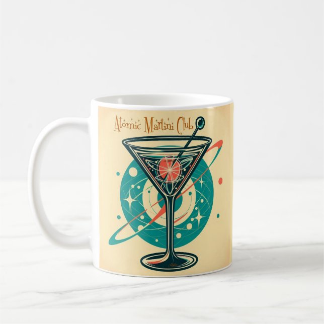 Caneca De Café Clube Martini Atômico  (Esquerda)