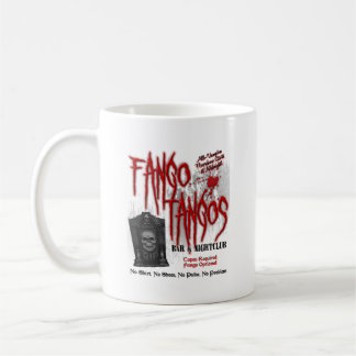 Caneca De Café Clube nocturno do vampiro dos tangos de Fango