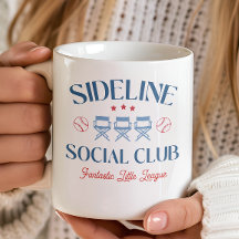 Clube Social da Linha de Base de Beisebol com nome