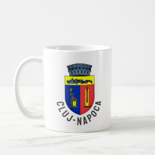 Caneca De Café Cluj-Napoca casaco de armas, Romênia
