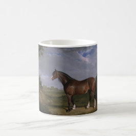 Caneca De Café Clydesdale Stallion (Cavalo de raça pura) (Animal)