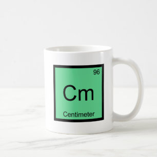 Caneca De Café Cm - Camisa engraçada símbolo de elemento químico