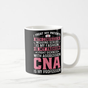 Caneca De Café Cna Shirts Gifs Para Men Women Co. Cna Certified N