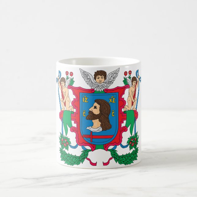 Caneca De Café COA da cidade de Vitebsk, Belarus (Centro)