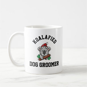 Caneca De Café Coalafied Dog Groomer
