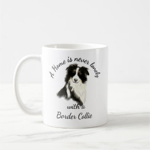 Caneca De Café Coalho Cão Pet Da Borda Da Água