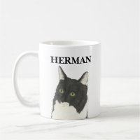 Coaster Personalizado de Bebidas de Gatos Brancos